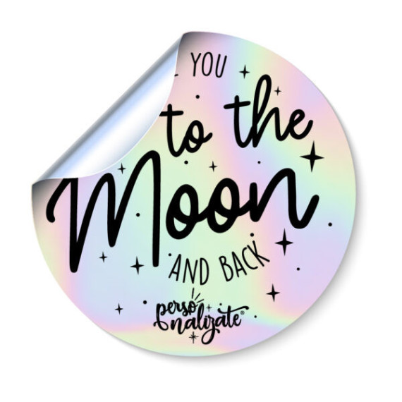 Pack Stickers holográficos personalizados