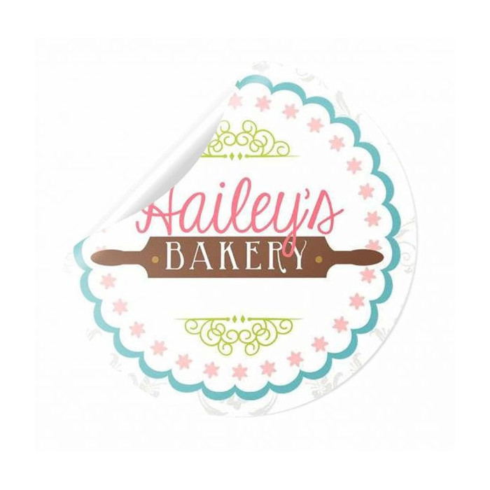 Pack Stickers Personalizados Adhesivo Blanco